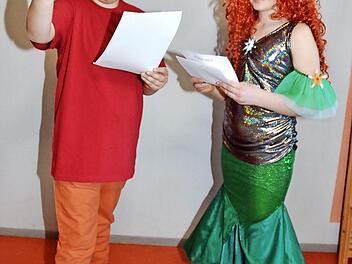 "Arielle" und "Sebastian" in ihrem Element Foto: eh