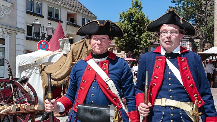 Impressionen vom Stadtspektakel in Kronach. Foto: Matthias Hoch