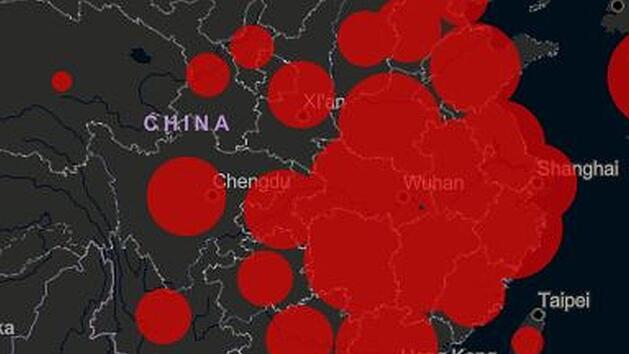Mittlerweile sind mehr als 80.000 Menschen weltweit mit dem Coronavirus infiziert. Screenshot: inFranken.de/Karte: gisanddata.maps.arcgis.com