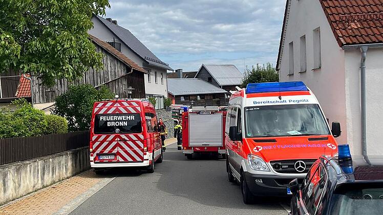 Pegnitz: Längerer Feuerwehr- und Rettungseinsatz sorgte für Aufsehen - Feuer ausgebrochen