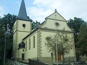Die katholische Kirche in Rothhausen ist vor 90 Jahren eingeweiht worden.  Fotos: Daniel Wiener
