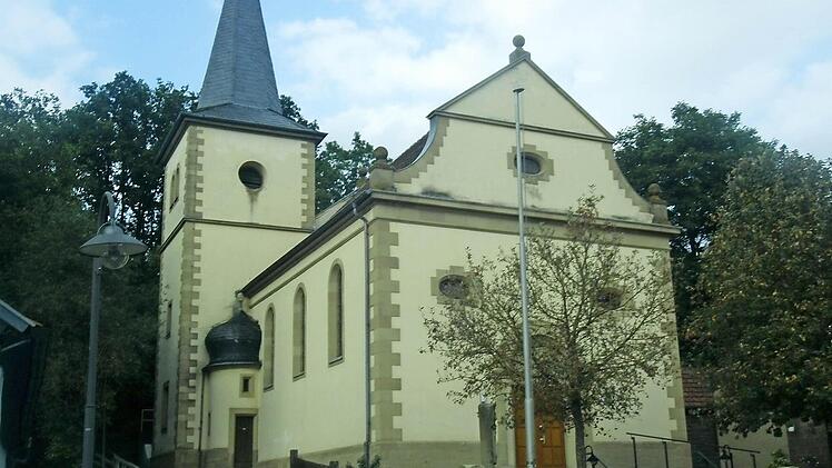 Die katholische Kirche in Rothhausen ist vor 90 Jahren eingeweiht worden.  Fotos: Daniel Wiener