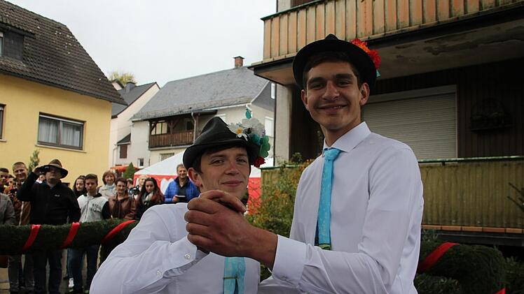 Die Trachtenkirchweih wird auch in Windheim von den jungen Leuten noch gefeiert. Veronika Schadeck