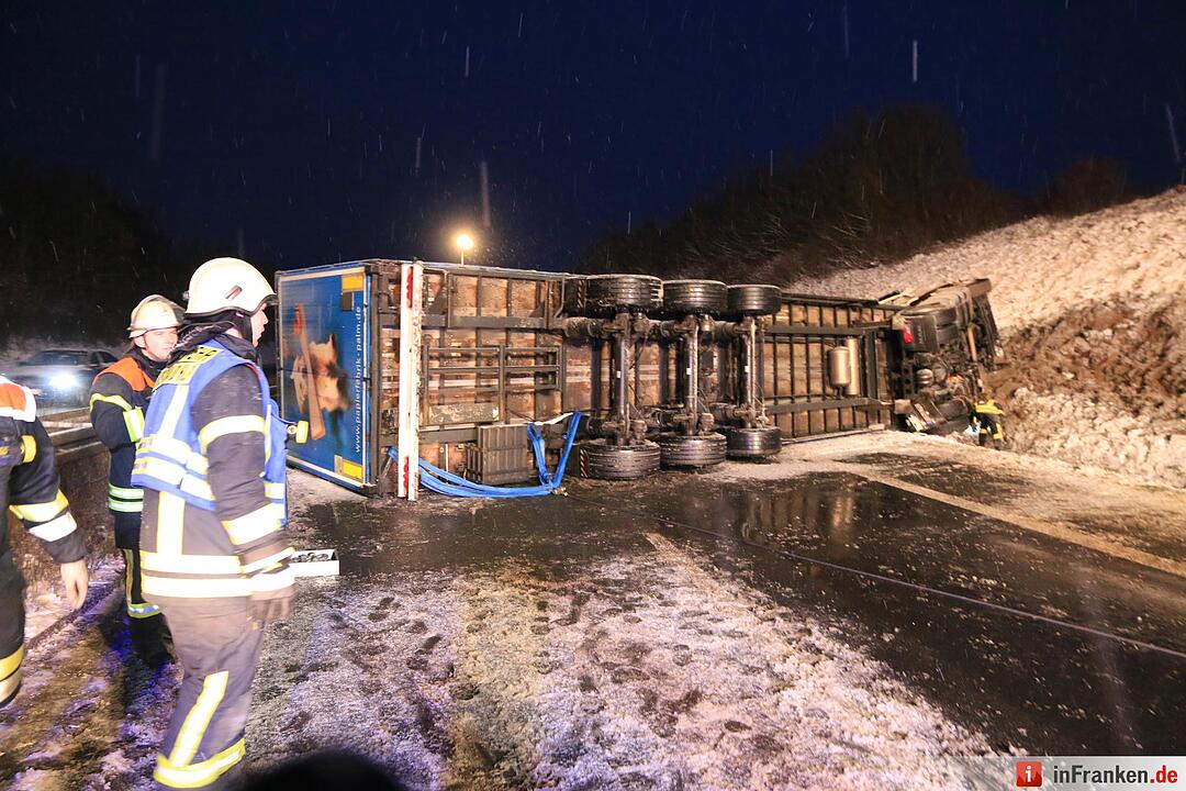 Unfall auf der A73 bei Hirschaid