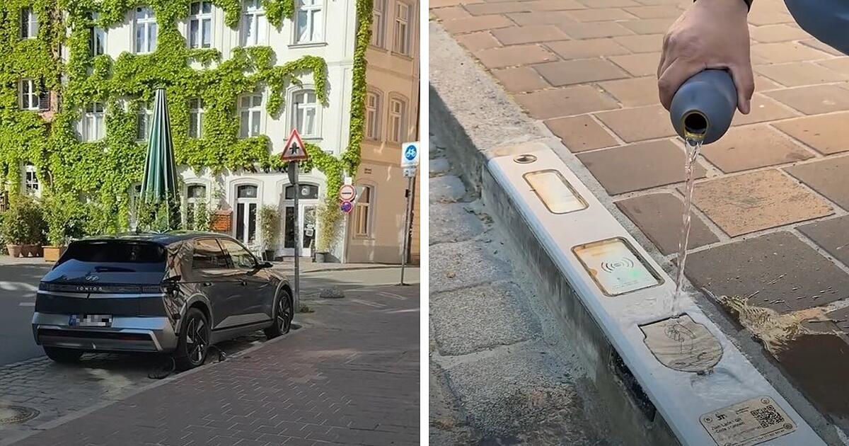 Ladebordstein in Bamberg: Stadtwerke testen neue Technologie
