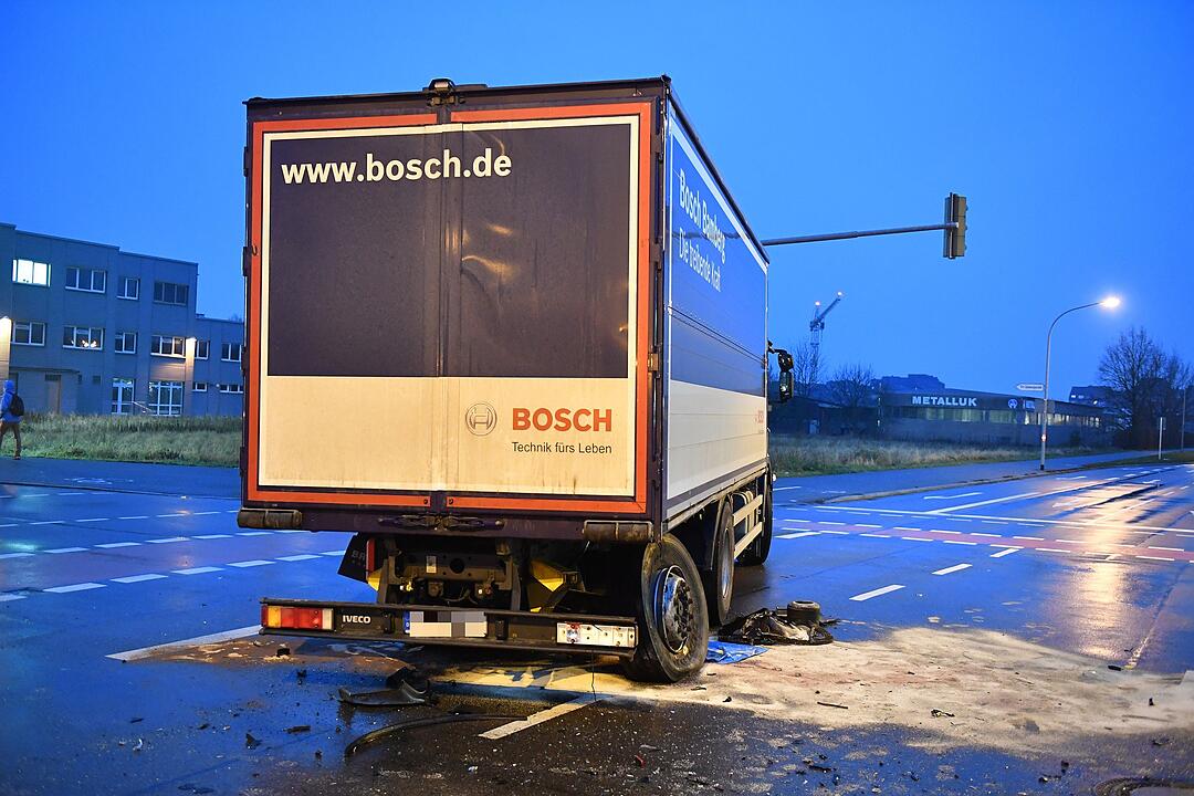 Schwerer Unfall auf dem Berliner Ring in Bamberg