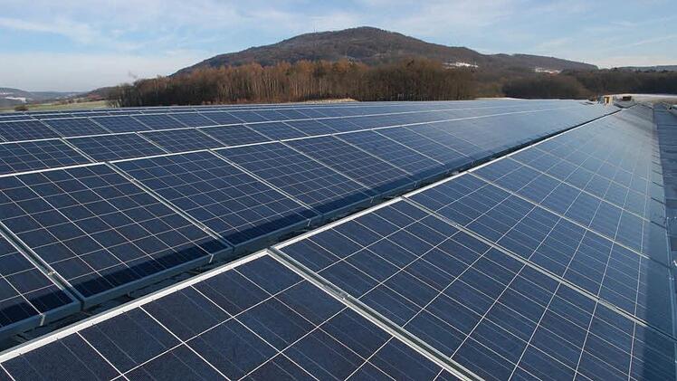 Bei Kupferberg soll eine Freiflächen-Photovoltaikanlage entstehen. Symbolfoto: Archiv