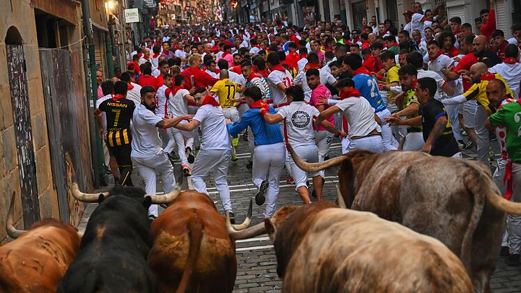 Stierlauf in Pamplona
