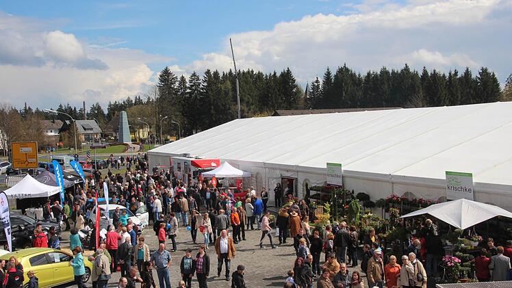 Bei der Rennsteigmesse gab es viele Besucher.