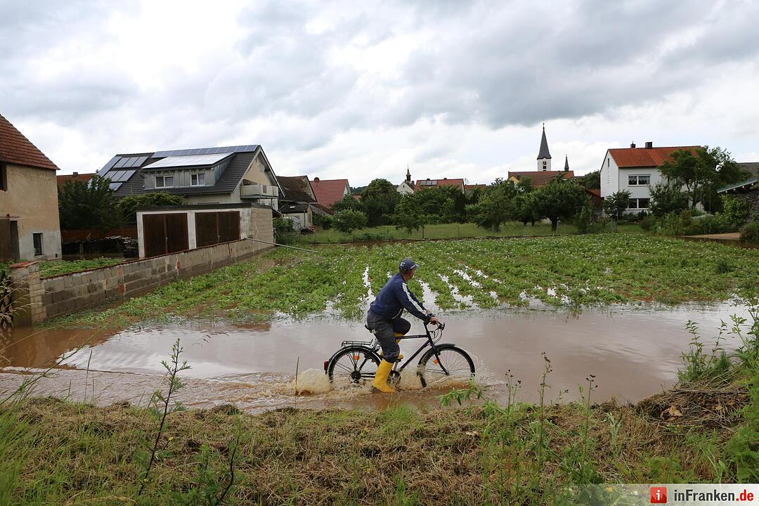 Hochwasser Landkreis Bamberg III - Oberhaid