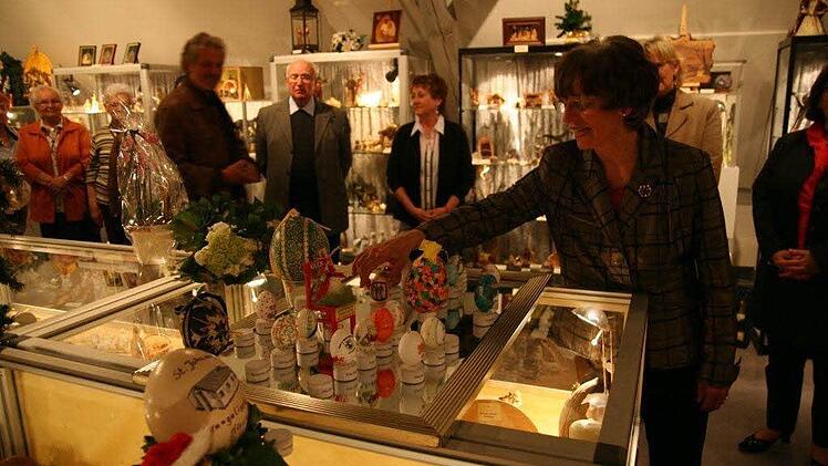 Die "Lieblingseier" der Gemeinderäte sind auf einem Tablett arrangiert.