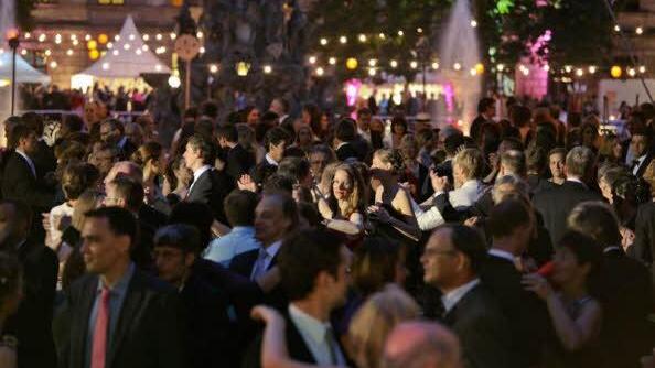 Schlossgartenfest der Universität Erlangen-Nürnberg 2013 Foto: Georg Pöhlein