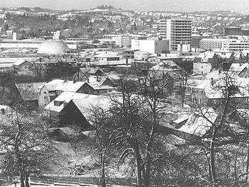 Blick auf Ketschendorf im Jahr 1964Foto: CT-Archiv