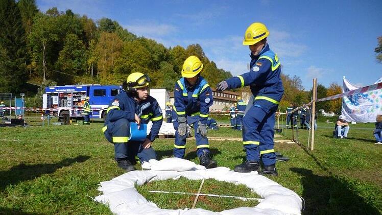 Impressionen vom THW-Wettkampf. Foto: Haju Badura