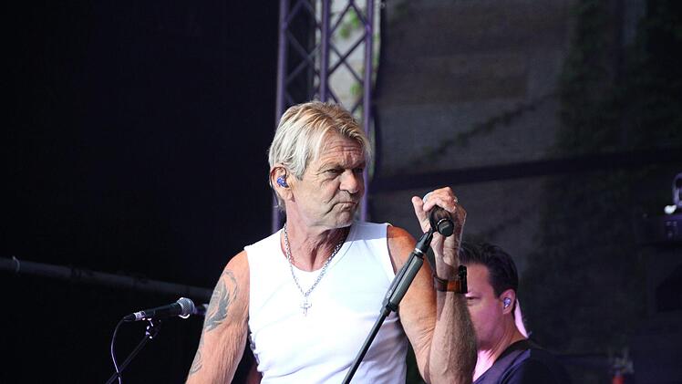 Matthias Reim beim Konzert in TambachMarieke Fiala