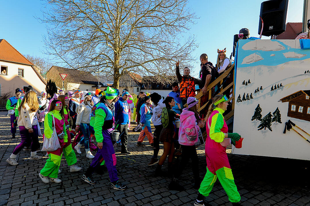 Fasching in Sand am Main!