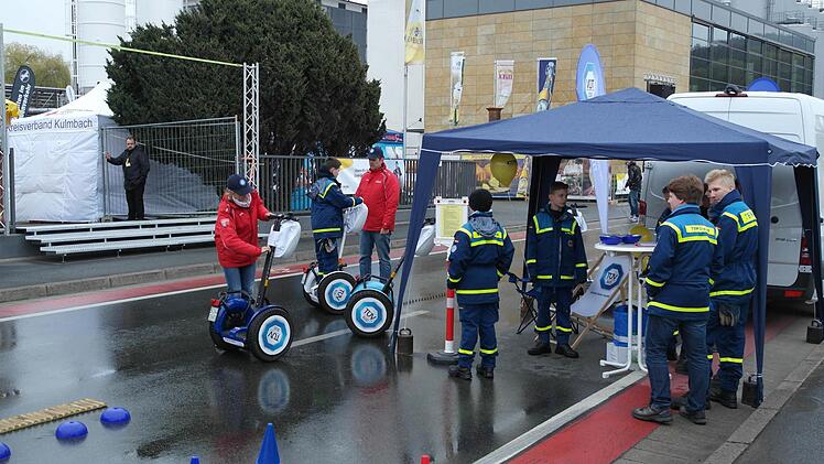 Der Segway-Parcours wurde gut angenommen.
