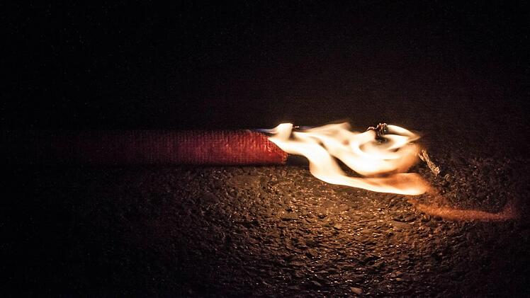 Impressionen vom CC-Fackelzug und der Mahnstunde auf dem Coburger MarktplatzFoto: Jochen Berger