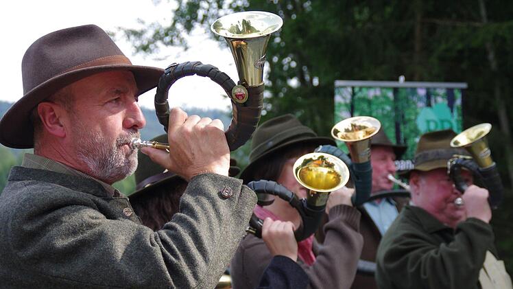 Musikalisches Geleit für den Minister. Foto: Marco Meißner