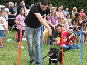 Spiel und Spaß für Zwei- und Vierbeiner war Trumpf beim Tierheimfest am Wochenende. Fotos: Sonny Adam