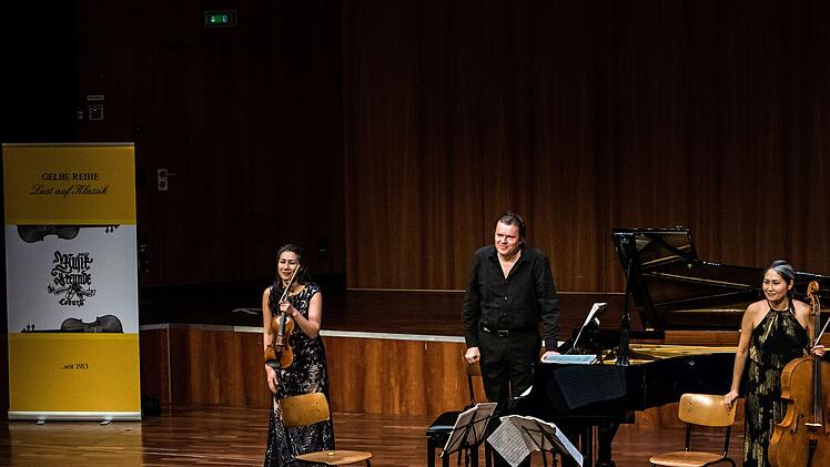 Das Trio con Brio beeindruckte in Coburg.Foto_Jochen Berger
