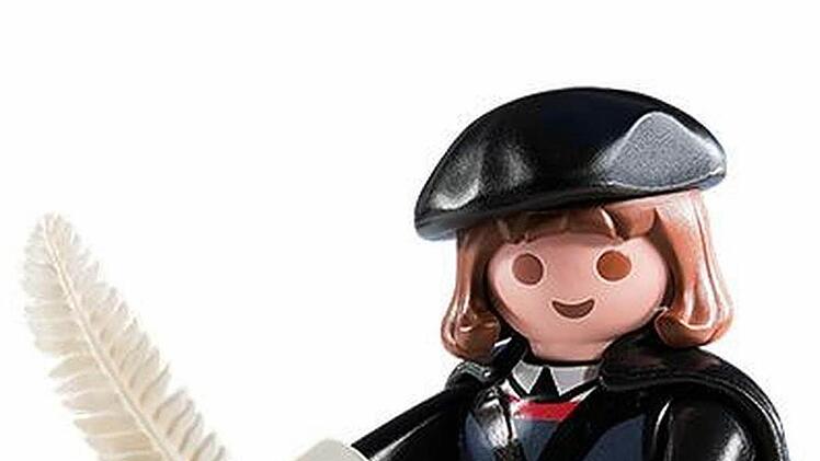 Luther als Playmobilfigur Foto: obs/Playmobil