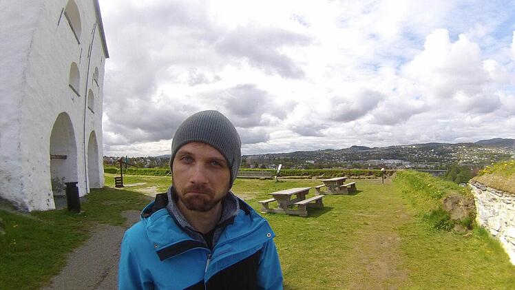 Bei der Festung Trondheim