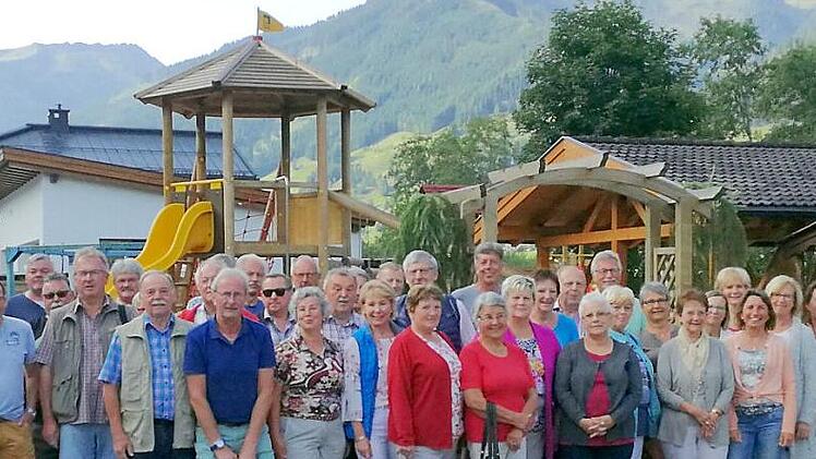 Herrliche Tage in Gro&szlig;arl im Pongau verbrachte die Reisegruppe des Frankenkwaldvereins Presseck. Foto: privat