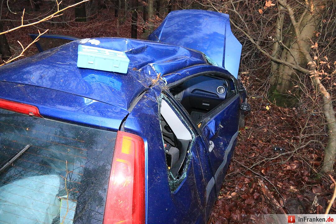 Unfall zwischen Bamberg und Geisfeld