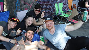 So wild feiern die Besucher bei Rock im Park 2019