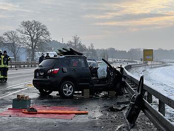 T&ouml;dlicher Unfall auf B14 bei Br&auml;unleinsberg