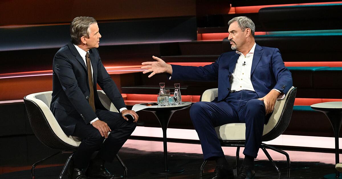 Lanz clashes with Söder on this topic - | 'that's nonsense!'