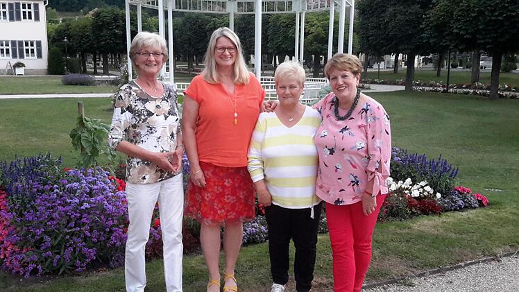 Dieses Quartett steht für die nächsten zwei Jahre an der Spitze der Bad Brückenauer Frauen-Union (von links): Irmgard Ullmann (Schatzmeisterin), Andrea Schubert (Schriftführerin), Roswitha Reder (Stellvertreterin) und Brigitte Meyerdierks (Vorsitzende).  Foto: Rolf Pralle