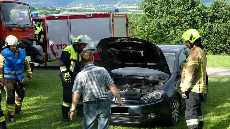 Ein Marder hatte sich unter der Motorhaube zu schaffen gemacht und einen Fahrzeugbrand ausgelöst - der aber glimpflich ausging. Foto: Dieter Hübner
