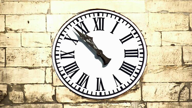 Uhr am Spitaltor in CoburgFoto: Jochen Berger