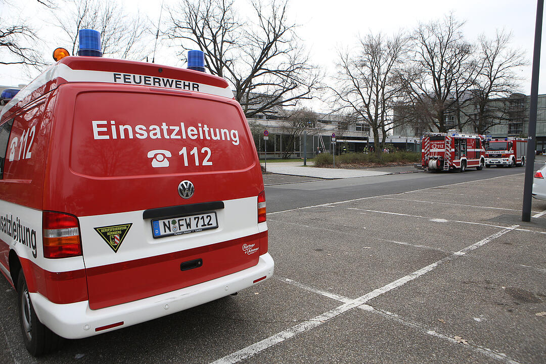 Nürnberg: Dachbrand in der Meistersingerhalle