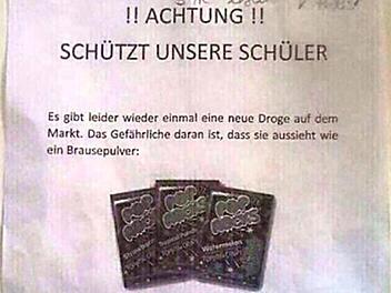 Dieser Warnhinweis kursiert aktuell online, ist aber offenbar eine gezielt platzierte Falschmeldung.privat