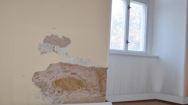 Nach einem Wasserschaden müssen die Räume des ehemaligen Museum teilweise renoviert werden.