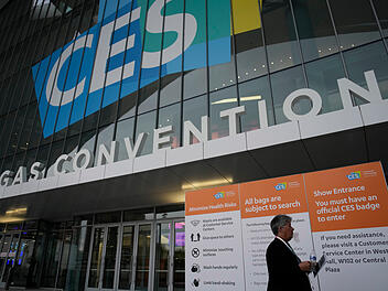 Technik, Messe, CES, Las Vegas, Internet, KI