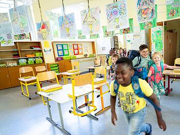 F&uuml;r die Kinder der 1d an der St&auml;dtischen Grundschule am Steigerweg in M&uuml;lheim an der Ruhr beginnt mit der Einschulung eine aufregende und herausfordernde Zeit.