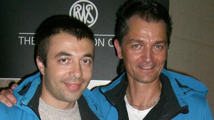 Ein gutes Gespann: Olympiasieger Alin Moldoveanu (l.) und Trainer Stefan Düsel. Nun trennen sich die Wege.  Foto: privat