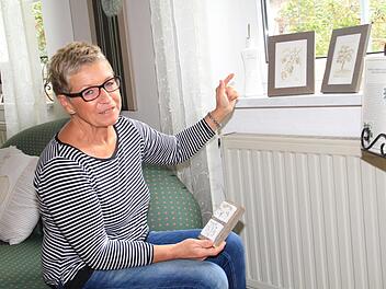 Unter  dem Motto  "Kontraste im Bilderzimmer" stellt die Weismainer Malerin Elfriede Dauer  vom Freitag, 13., bis Sonntag, 15. Oktober, ihre Werke vor.    Gerda Völk