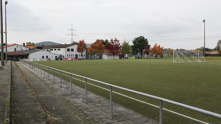 Blick auf das Areal des SV HallstadtFoto:: Barbara Herbst