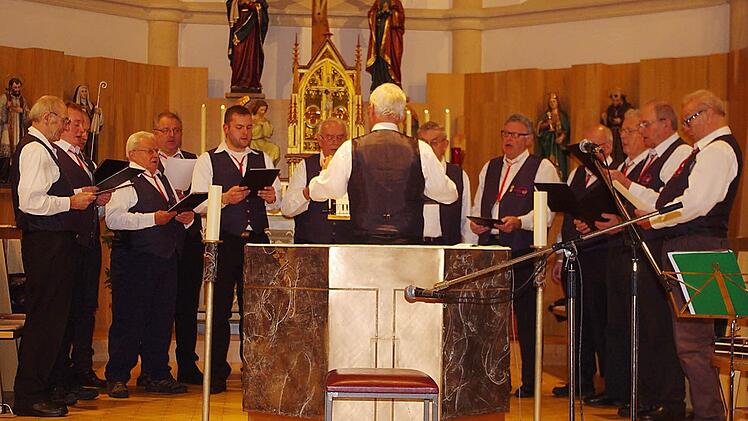 Der Männerchor Cäcilia Wilhelmsthal Foto: Heike Schülein