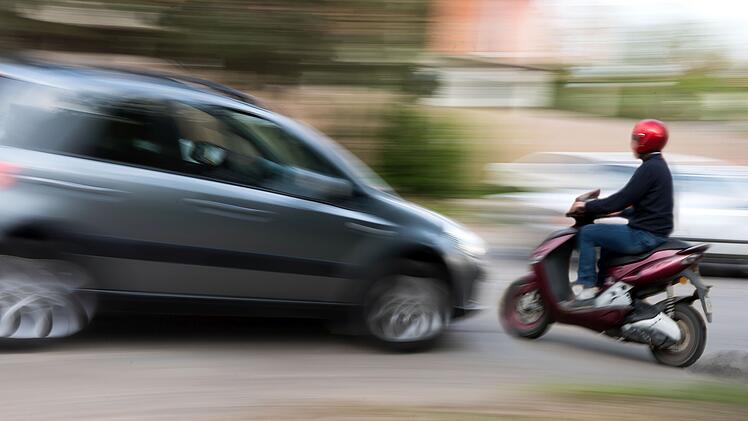 Rollerfahrer