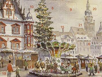 Der Coburger Veste-Verlag hat überregional Erfolg mit seinen Weihnachtsidyllen. Foto: Simone Bastian