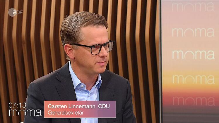 Carsten Linnemann sprach im ZDF-"Morgenmagazin" unter anderem über die Bürgergeld-Reform.