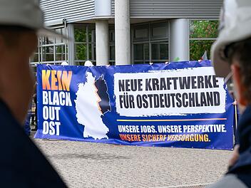 Protest in der Lausitz - Sorge um neue Gaskraftwerke w&auml;chst