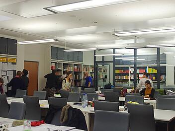 Blick in das neue LehrerzimmerFoto: Heike Schülein