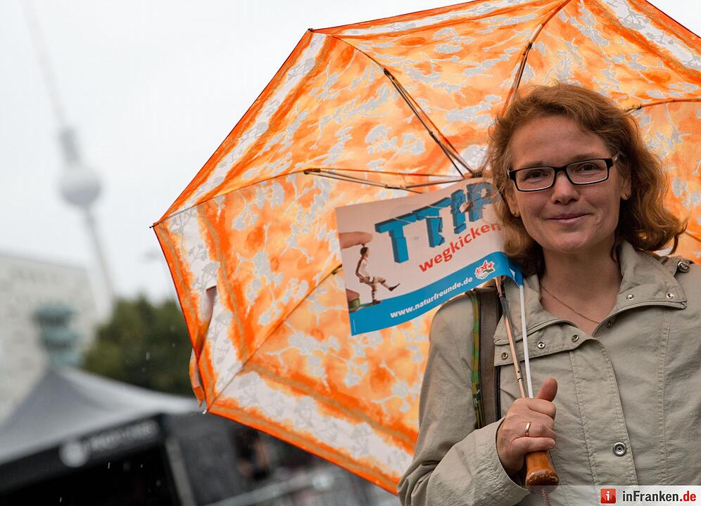 Demonstration gegen Ceta und TTIP